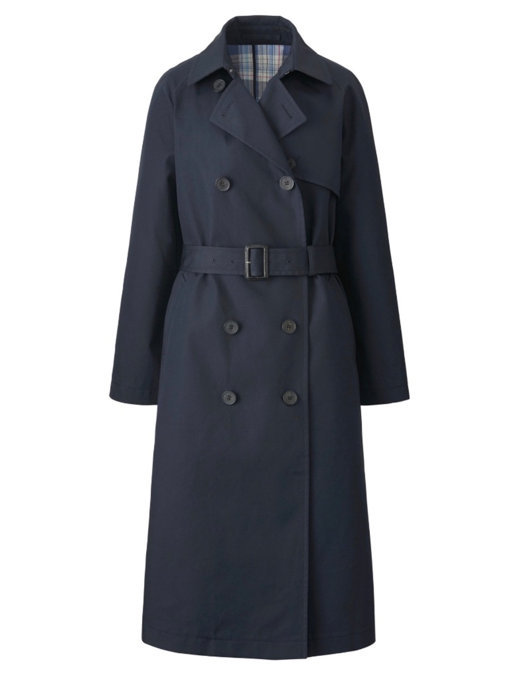 UNIQLO JW Anderson Reversible Trench Coat Navy Blue Small S